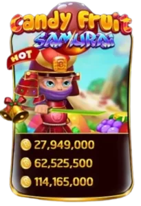 Game slot candy fruit samurai Rikvip