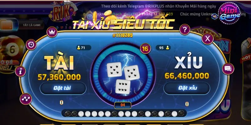 tài xỉu siêu tốc