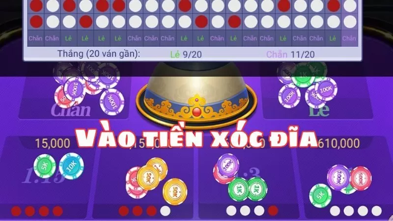 Chơi xóc đĩa cần biết cách vào tiền hợp lí