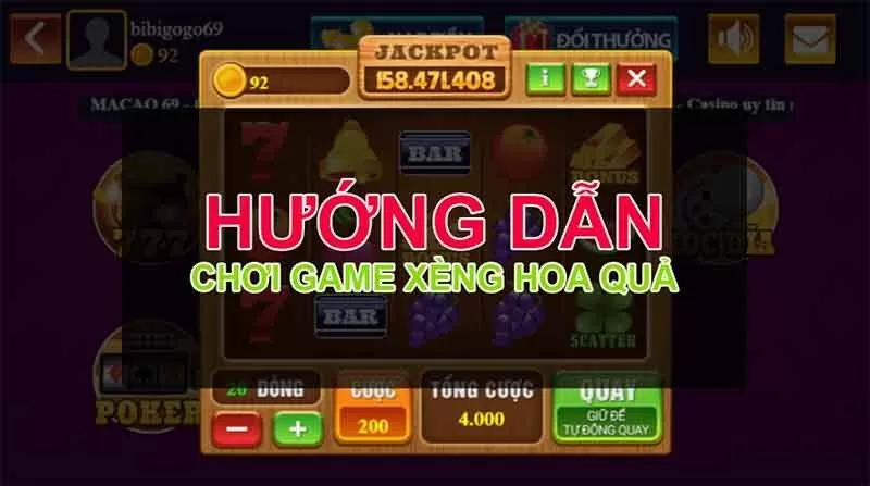 Hướng dẫn cách chơi xèng tại Rikvip